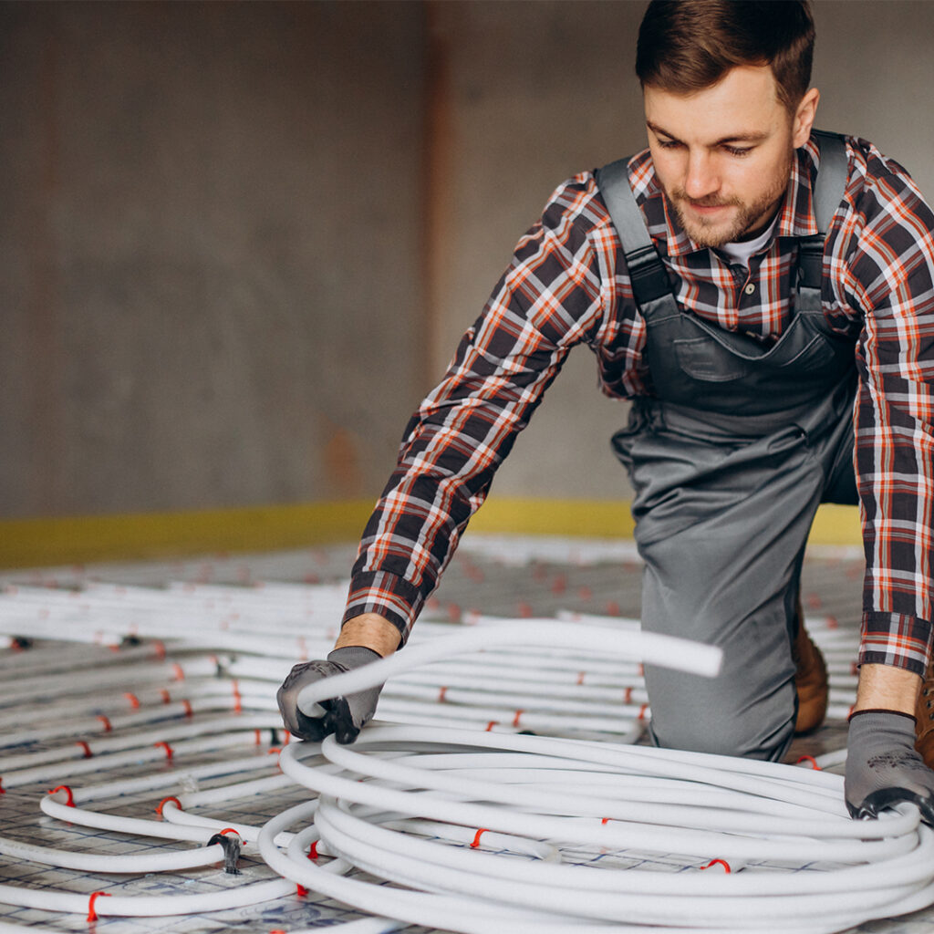 first time central heating grants